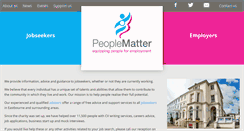Desktop Screenshot of people-matter.org.uk